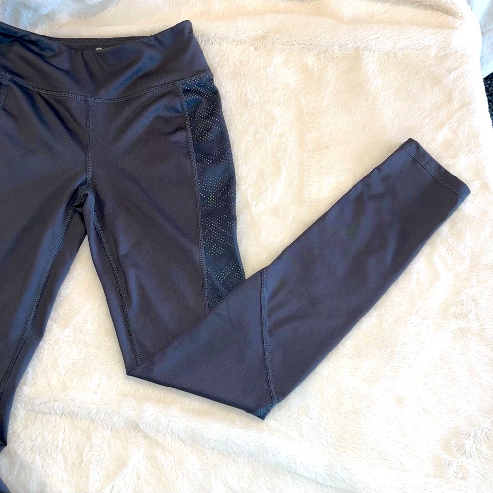 SO leggings dark gray size small long juniors